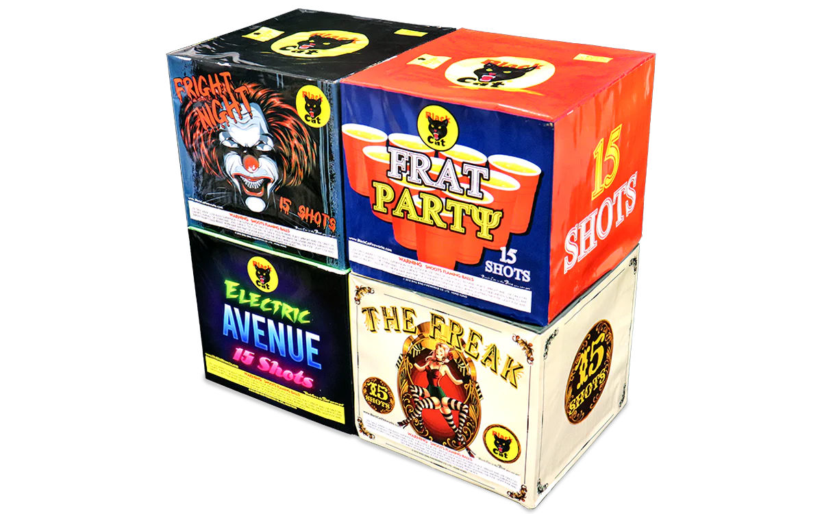 G-748 - Black Cat Combo 4 assorted cakes