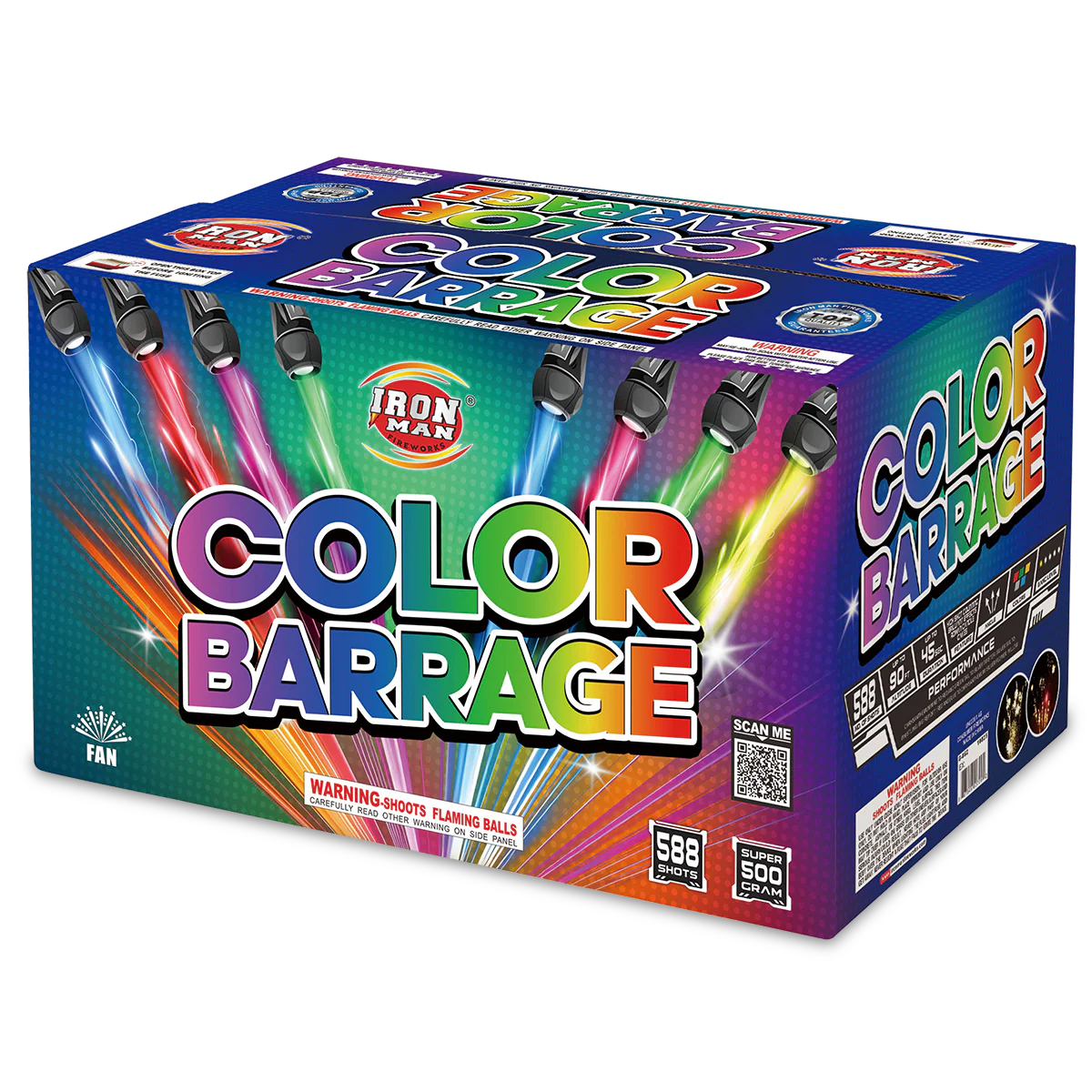 G-862 - Color Barrage, 588 Shot