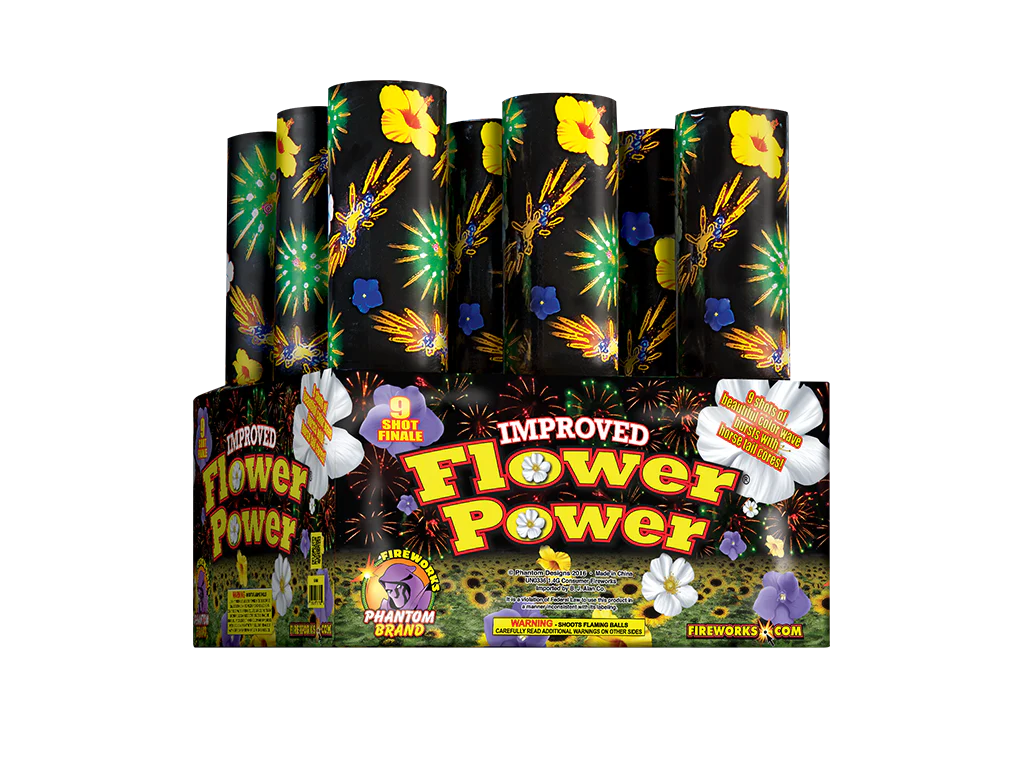 G-144 - Flower Power, 9 Shot