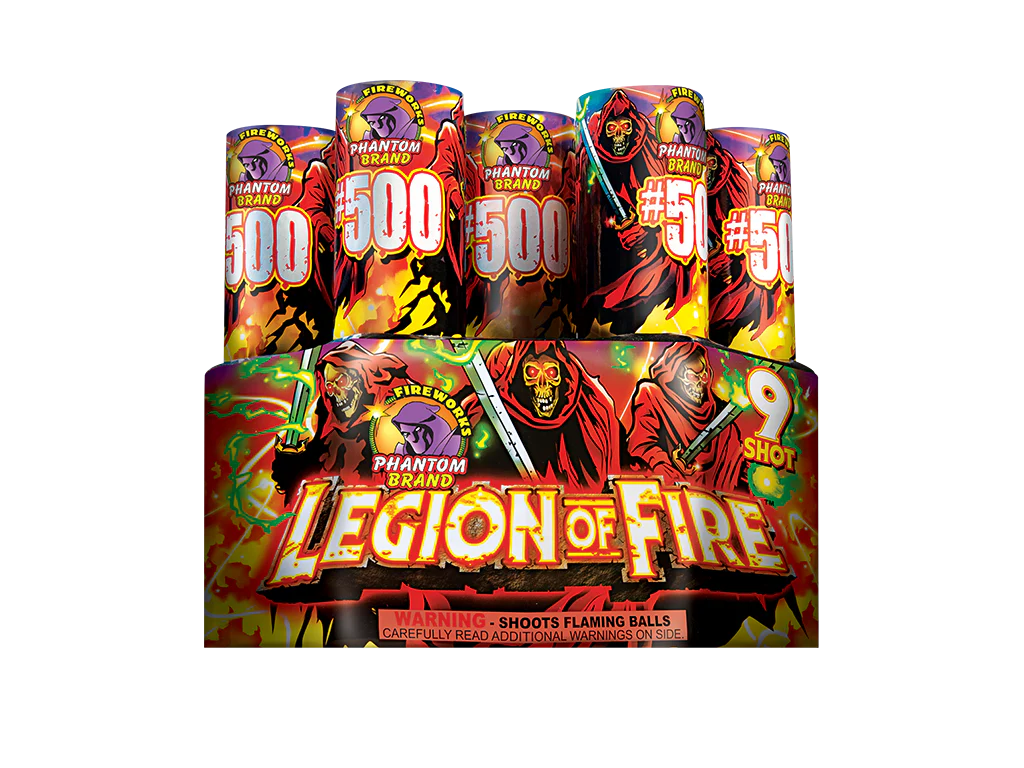 Legion of Fire, 9 Shot - G-169