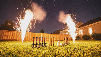 K-030 - Choose your Text - Aerial Fireworks Display of your Selected Text