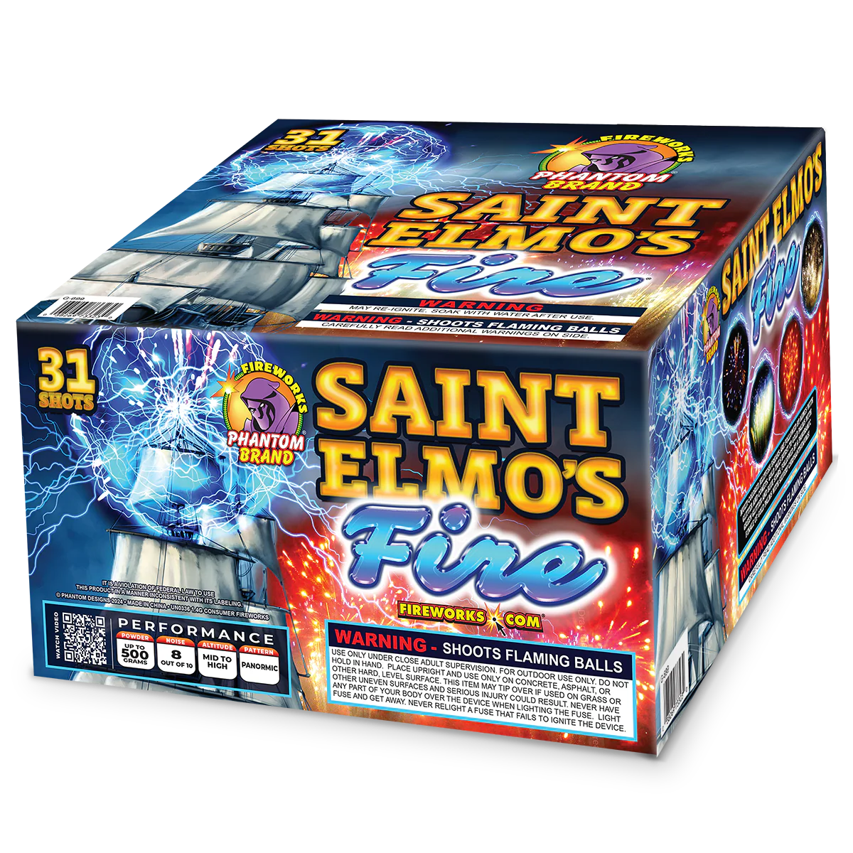 G-699 - St. Elmo's Fire, 31 Shot